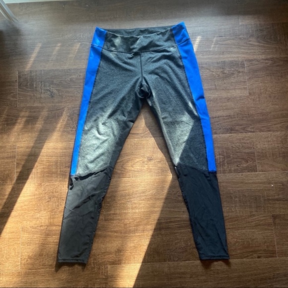 Zella Pants - Zella Large Leggings Mesh Color blocked